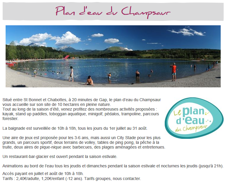 Location proche d'Ancelle